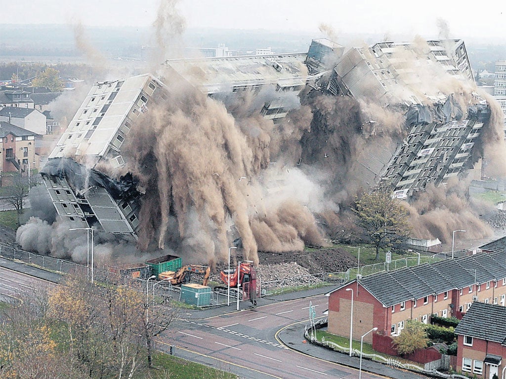 The Art Of Demolition Bringing Down A Multi Storey Structure Is A 