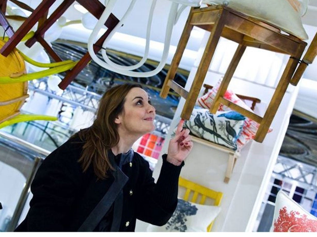 Going up: Duda Jadrijevic, who started her own business and runs one of the More To Life Than Shoes network's groups