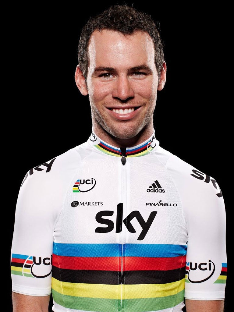 Cavendish was unveiled as the head of Team Sky's 10-strong British contingent