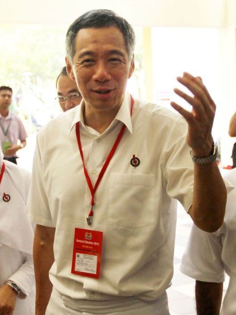 Lee Hsien Loong and his ministers accepted a 36 per cent salary cut after parliamentary elections