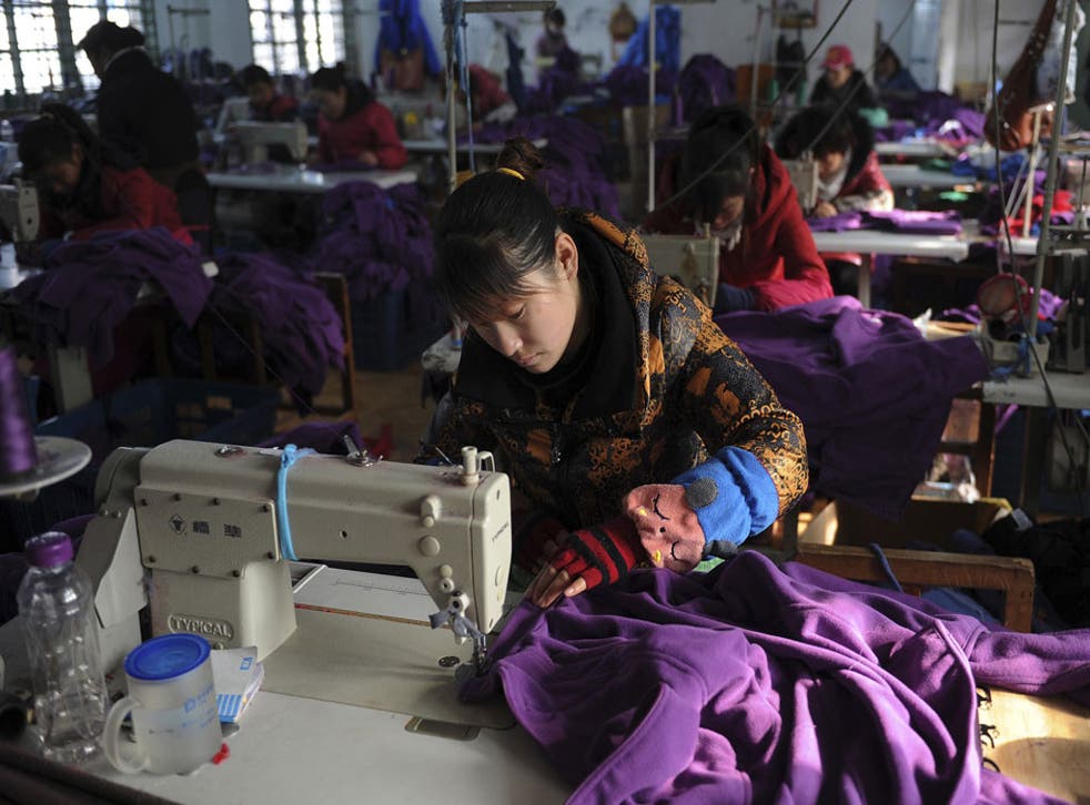 Legacy of debt: Factory worker in Anhui province, China