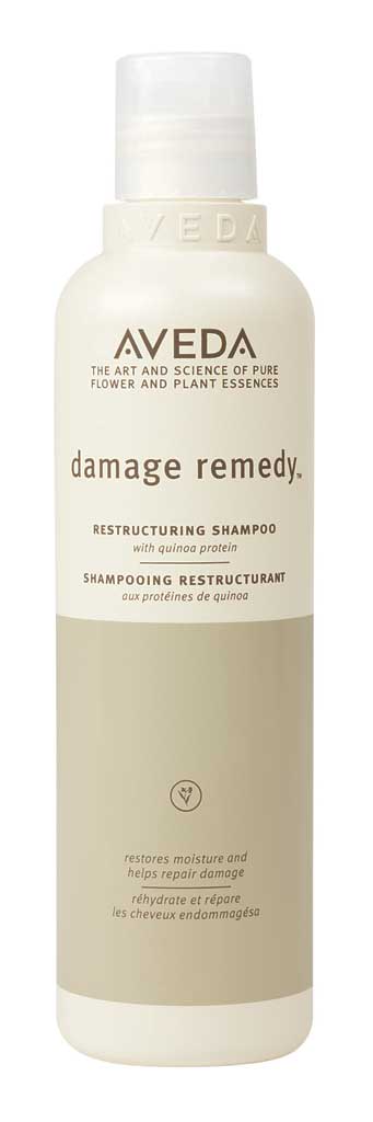Damage remedy restructuring shampoo, £18.50, aveda.co.uk