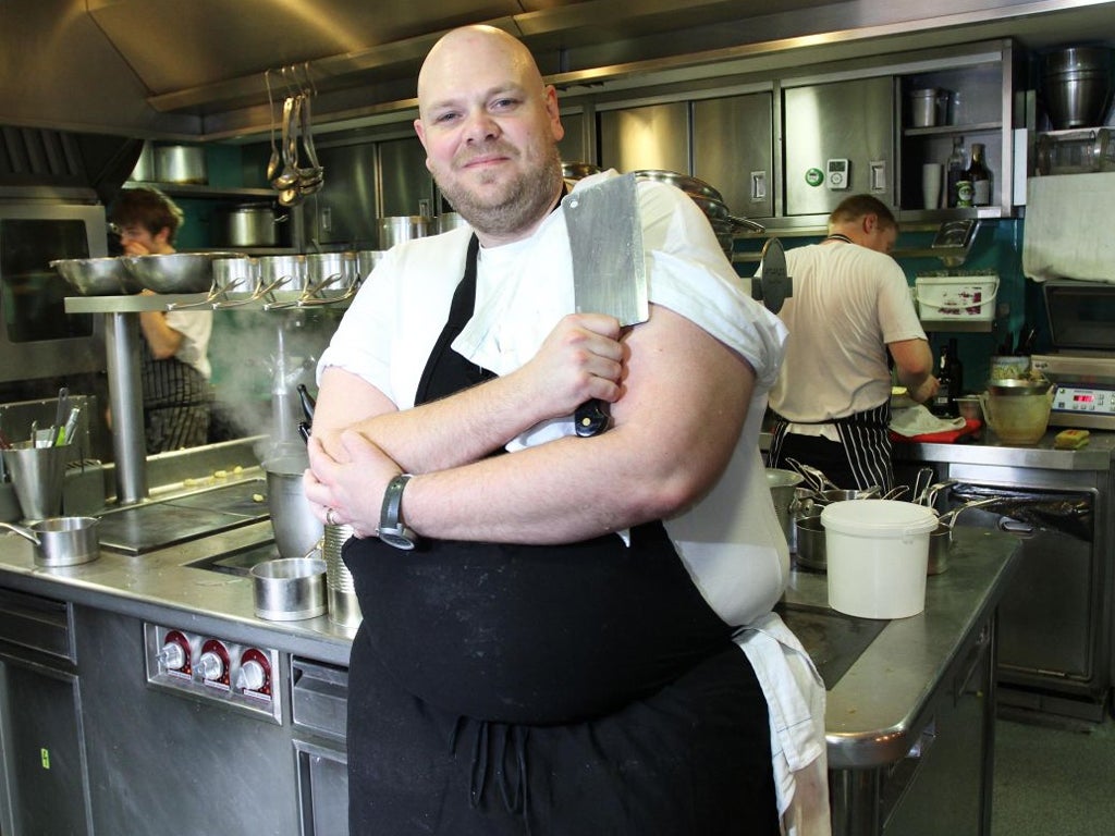 Tom Kerridge is the chef/patron of The Hand and Flowers in Marlow, Buckinghamshire