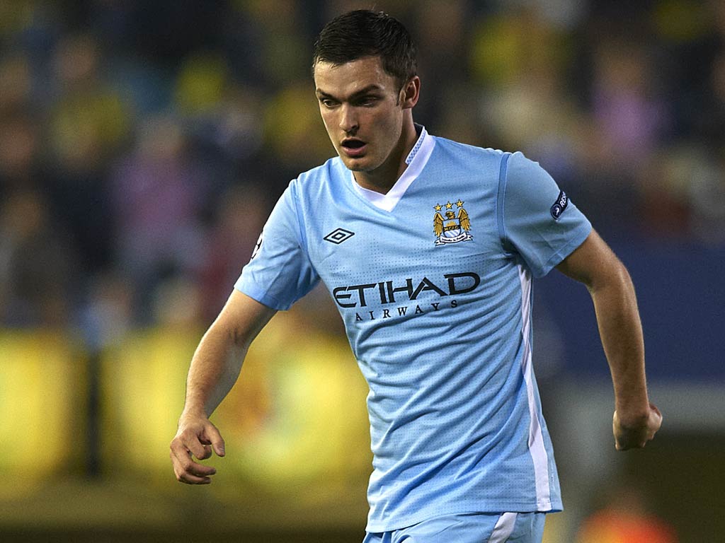 Adam Johnson Since arriving at Etihad Stadium, Adam Johnson has been wildly inconsistent, much to the consternation of his manager Roberto Mancini. On his day, the England winger's pace makes him a world beater, while on others, he's anonymou