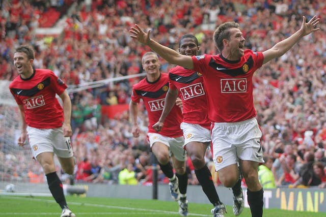 <b>CLASSIC DERBY</b><br/>
<b>Manchester United 4 Manchester City 3</b><br/>
<b>September 2009</b><br/>
Huge investment in the blue half of Manchester meant that when the sides met at Old Trafford at the start of the 2009/10 season the two teams were on a more equal footing than they had been for years. Add to that the bitter exchanges between the two sides about 'noisy neighbours' and the now infamous 'Welcome to Manchester' poster featuring Carlos Tevez and everything was set for a classic - and it didn't disappoint. City came from behind on three occasions. Goals from Wayne Rooney, and two from Darren Fletcher were cancelled out by Gareth Barry and a brace from Craig Bellamy. The second from Bellamy, scored in the 90th minute, looked to have snatched a point for the visiting team. But six minutes into what was supposed to be four minutes of injury time, England exile Michael Owen stabbed home the winner and prompted Sir Alex to dance down the touchline in a game which he later described as the greatest derby of all-time.