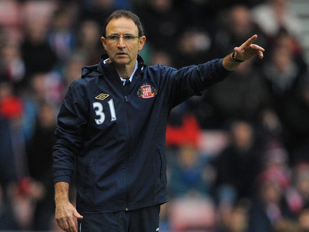 Martin O'Neill would dearly love to taste success in the FA Cup with Sunderland