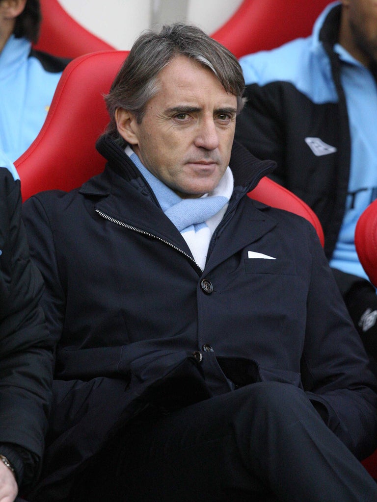 Roberto Mancini: 'We are playing the best football in the League'
