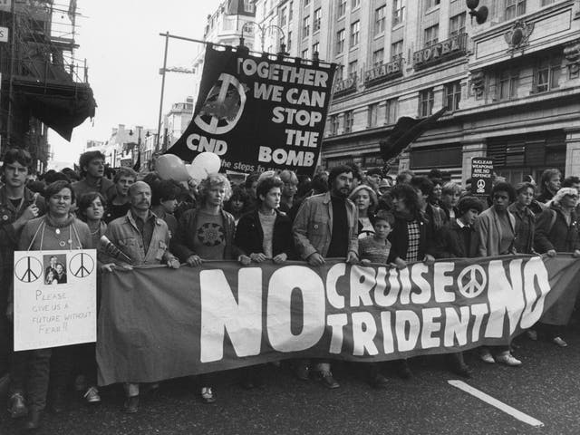 The Army was used after Mrs Thatcher's election victory to infiltrate civilian protest groups such as CND