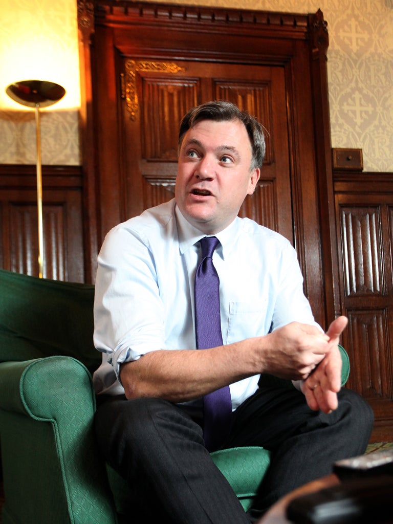 Ed Balls (pictured) may have won the economic battle, but George Osborne is winning the war
