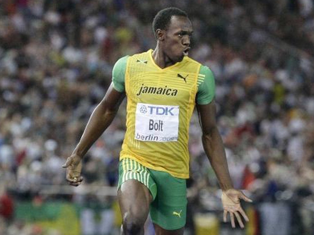 Jamaica's Usain Bolt