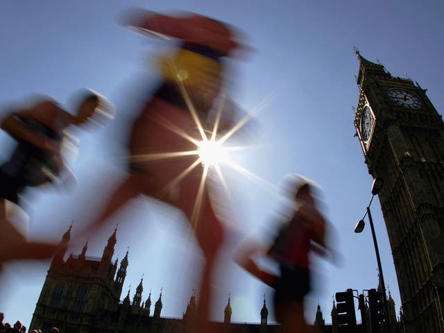 Events such as the London marathon attract many visitors in search of a cheap room 