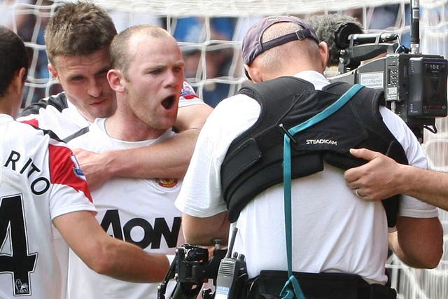 Manchester United striker Wayne Rooney sets a poor example to youngsters with his on-field behaviour