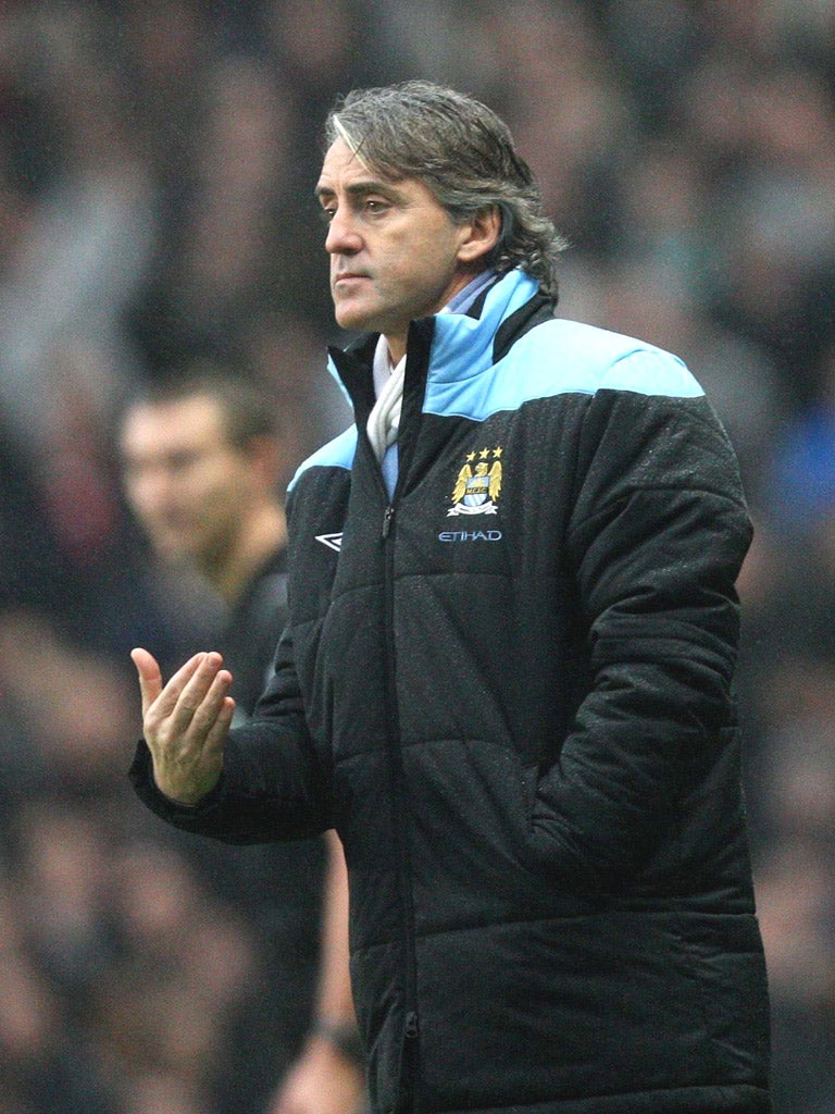 Roberto Mancini feels his side’s display bodes well for the title race