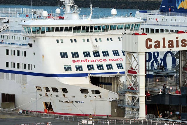 Sea France is one of just two ferry lines operating between Calais and Dover