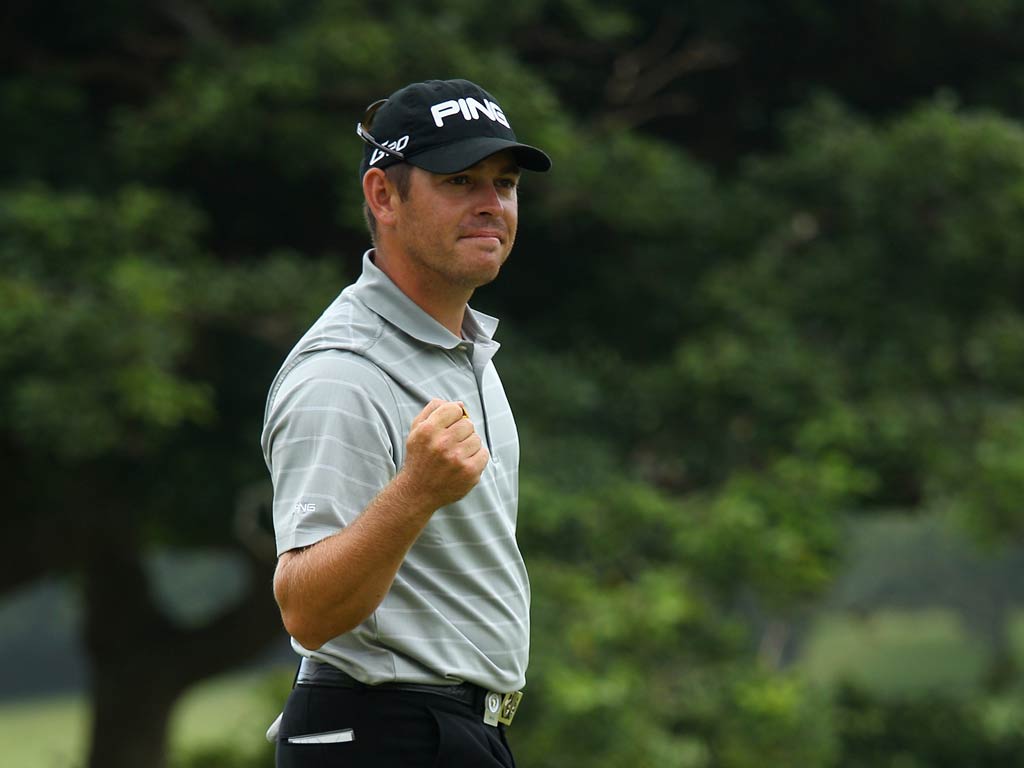 The defending champion, Louis Oosthuizen, won the Africa Open yesterday