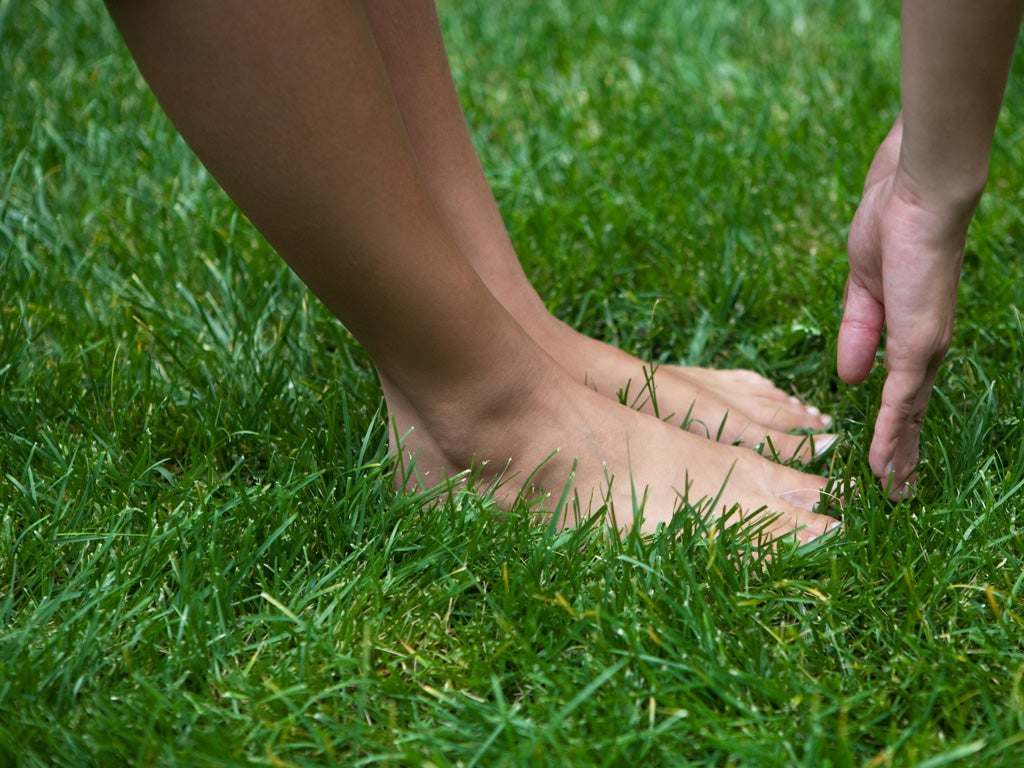 Exercising barefoot allows the body to move as nature intended