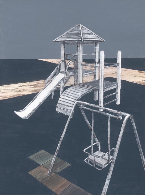 Patrakeev Playground 4, oil on canvas 110 x 150cm, 2011