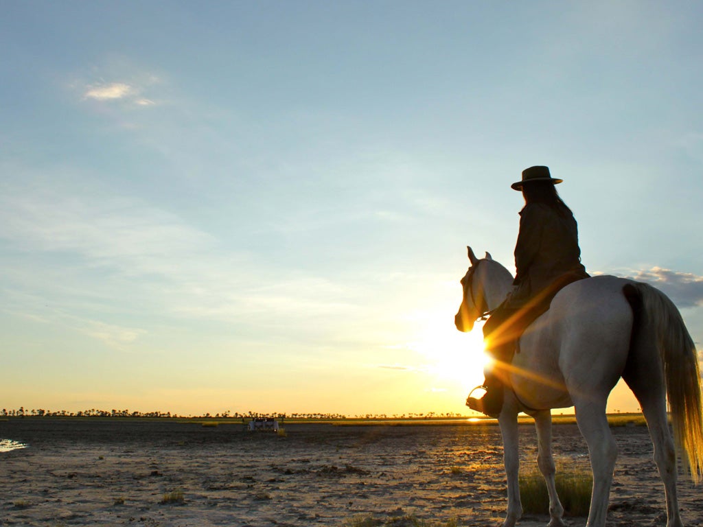 Hot to trot: horse riding offers a unique perspective of a
destination