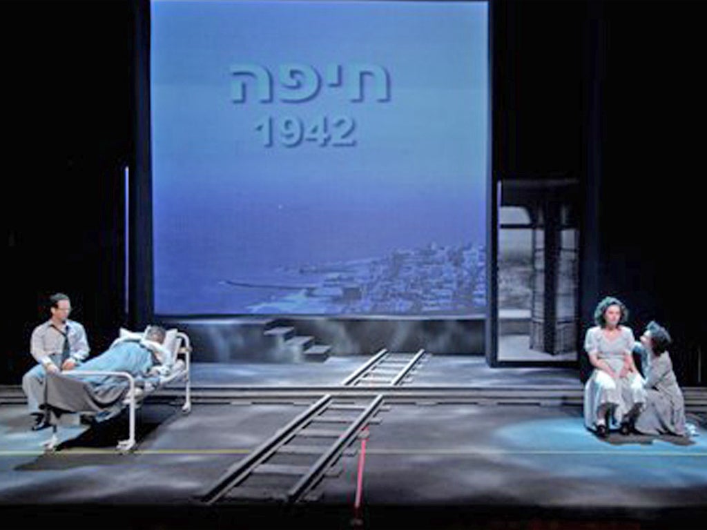 Railway to Damascus is being staged at Tel Aviv's Habima theatre