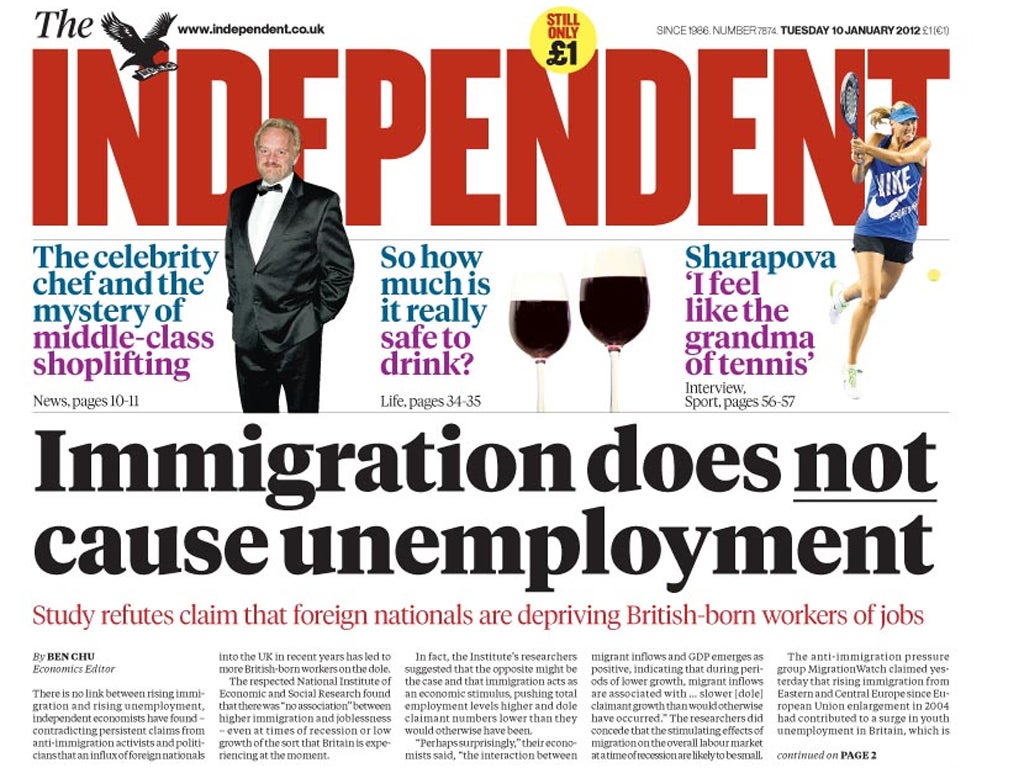 The Independent reported earlier this week on immigration claims
