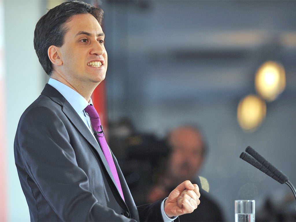 Miliband's response to his critics, 'Don't declare the result of the race when it is not yet half-run'