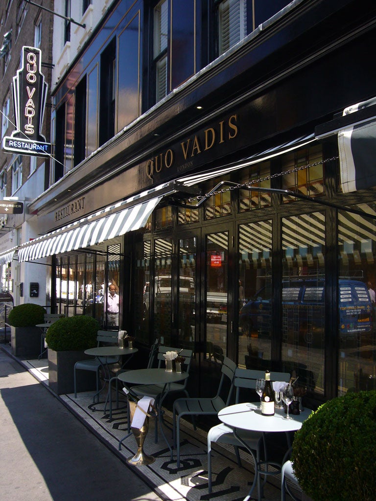Soho institution Quo Vadis is about to re-open its kitchen doors after a refurb, with Blueprint café chef Jeremy Lee now at the helm
