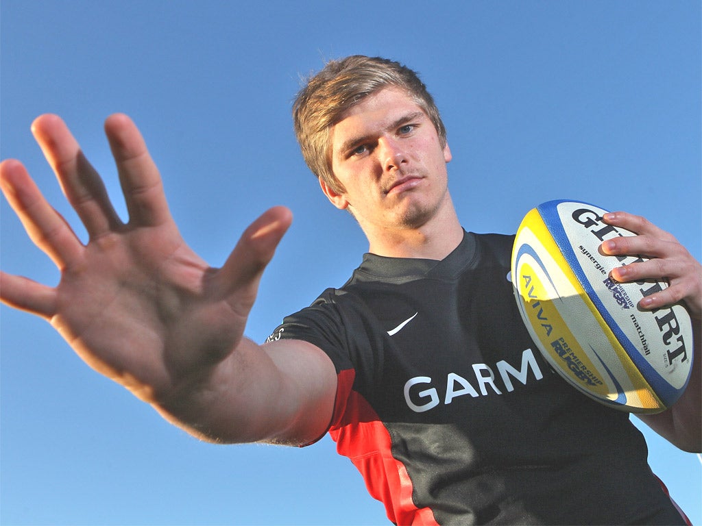 Owen Farrell is almost certain to make his England debut against Scotland