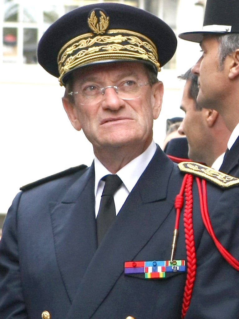 Michel Gaudin, the Paris police chief, has been questioned