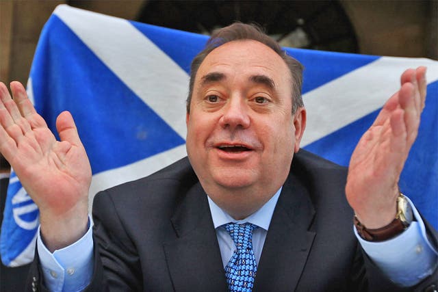 Alex Salmond insisted he will stick to his plan and put the independence question to a ballot in autumn 2014