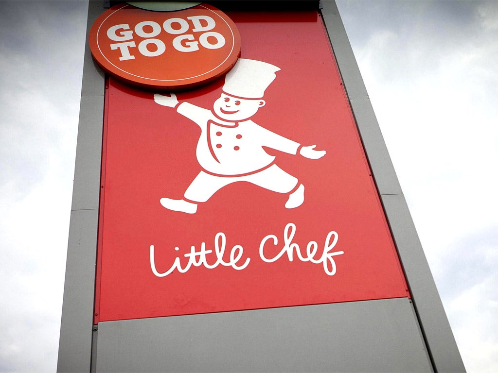 Little Chef has been put up for sale, with potential buyers including Starbucks and Costa Coffee.
