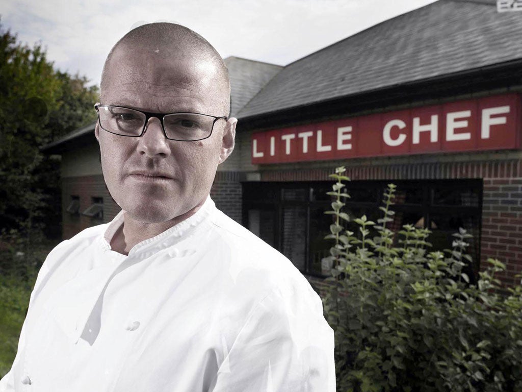 Not even the gastronomic wizardry of Heston Blumenthal could help Little Chef.