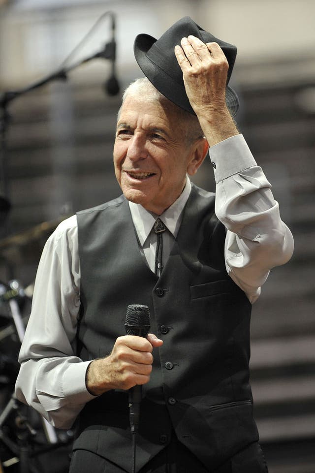 Brooding and darkly humorous: Leonard Cohen