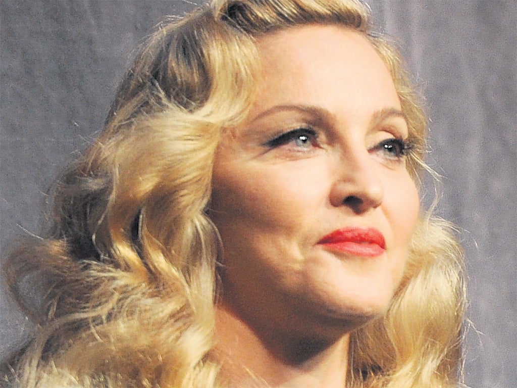 Madonna takes control of a new scene, The Independent