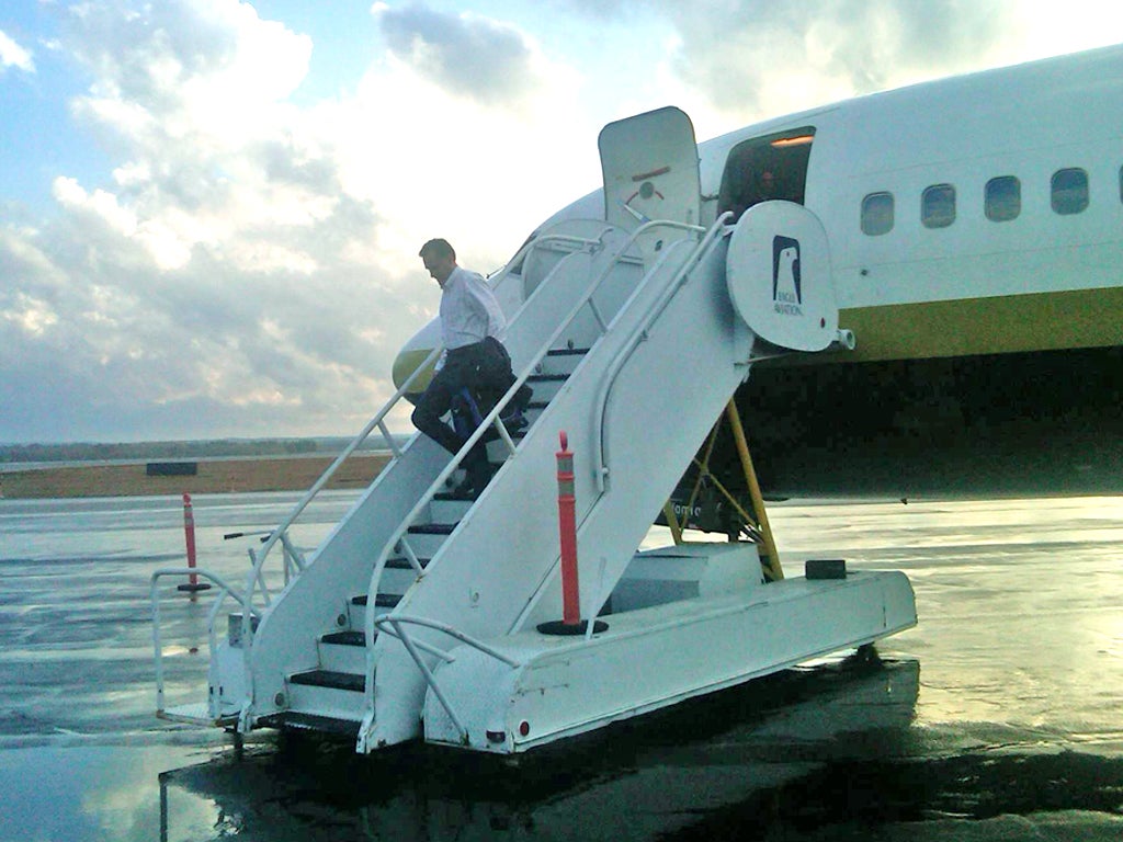 Mitt Romney begins the long journey towards the White House