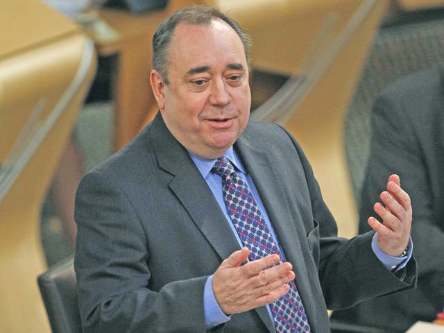 Alex Salmond said there were still two key issues of disagreement between his party and Westminster