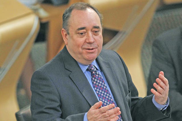 Alex Salmond said there were still two key issues of disagreement between his party and Westminster