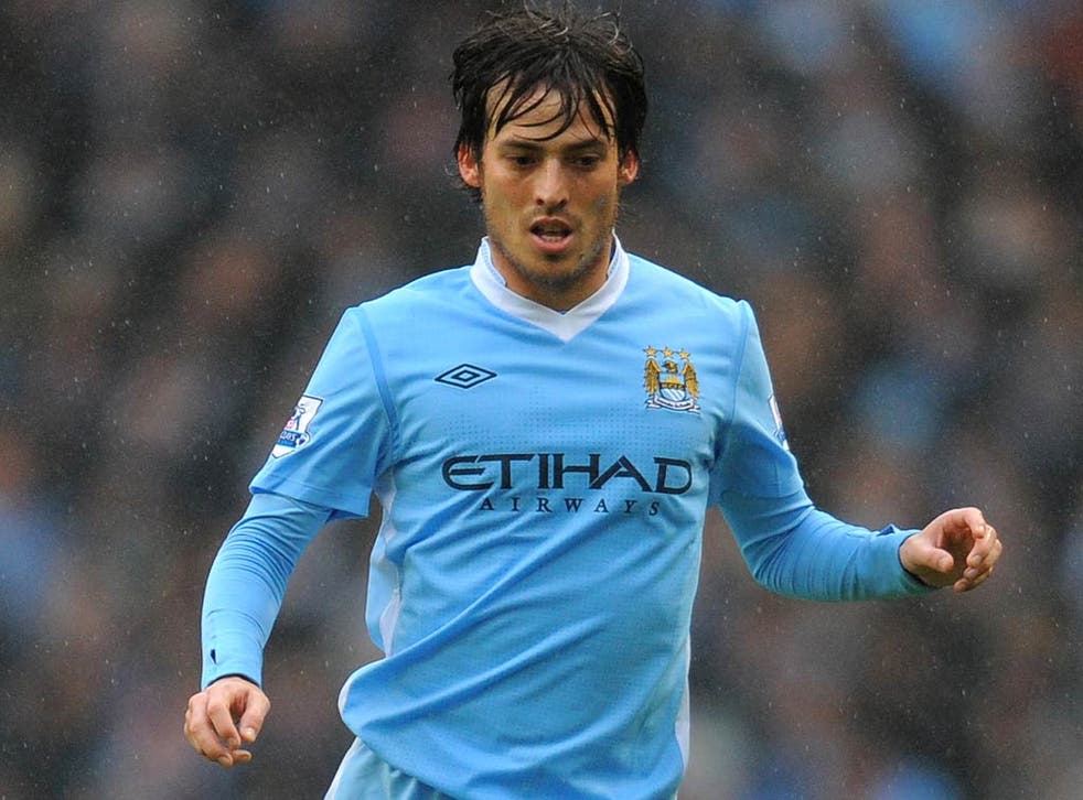 david silva set for manchester city return the independent the independent