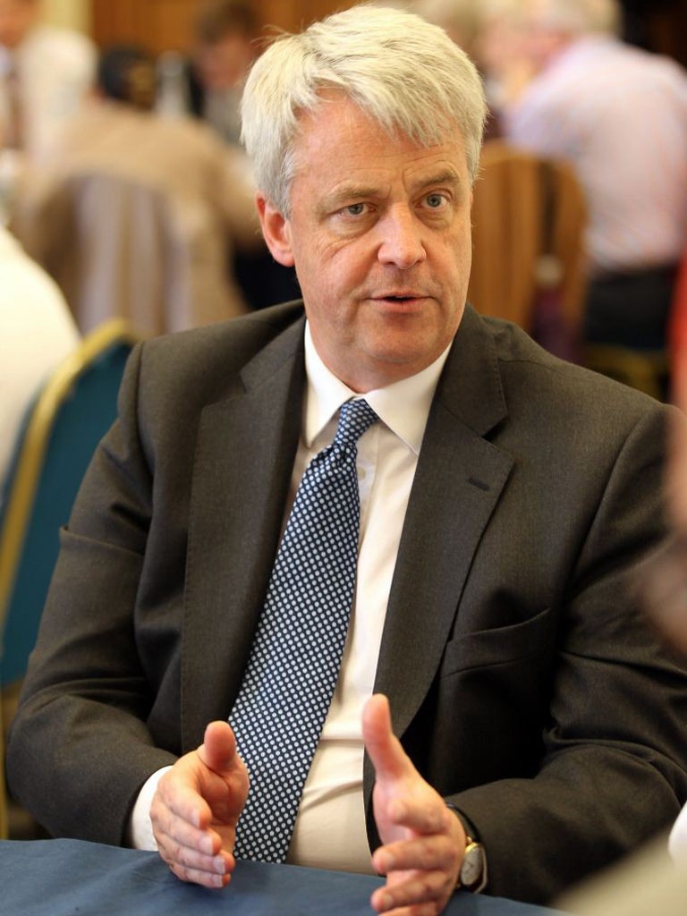 Health Secretary Andre Lansley who was been criticised for his proposed NHS reforms