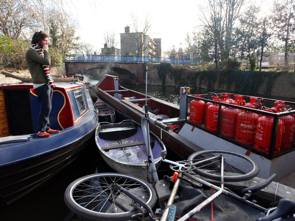 Canal boat resident 'Ben'