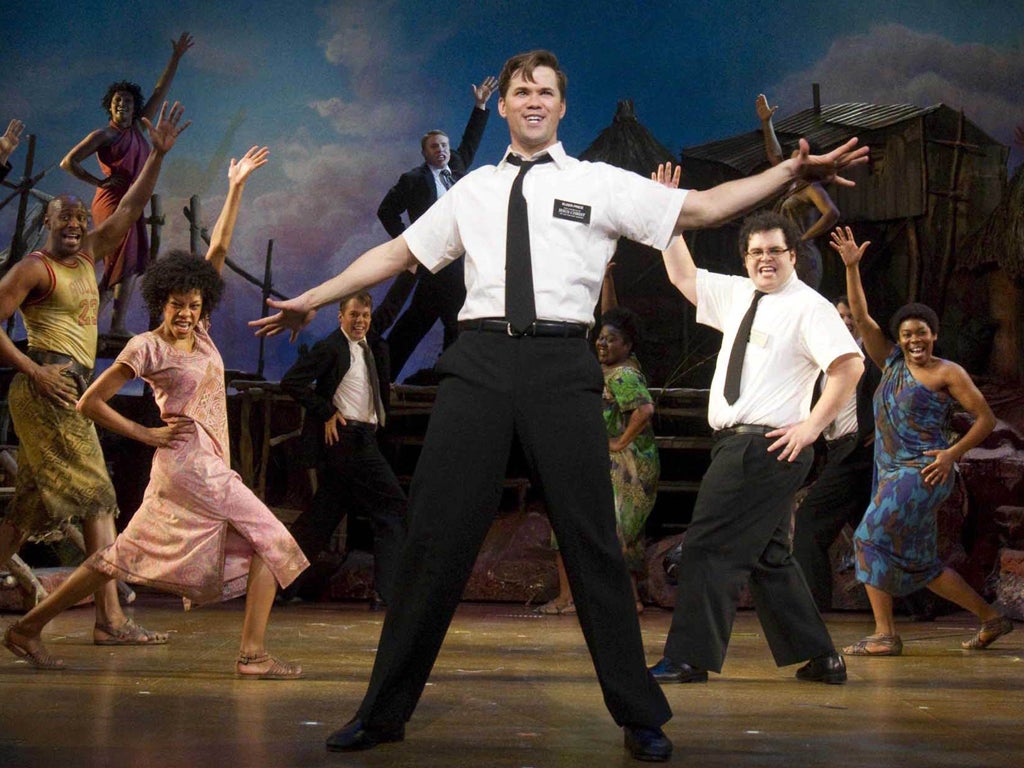 Broadway hit The Book of Mormon pokes affectionate fun at the Church of Latter-Day Saints