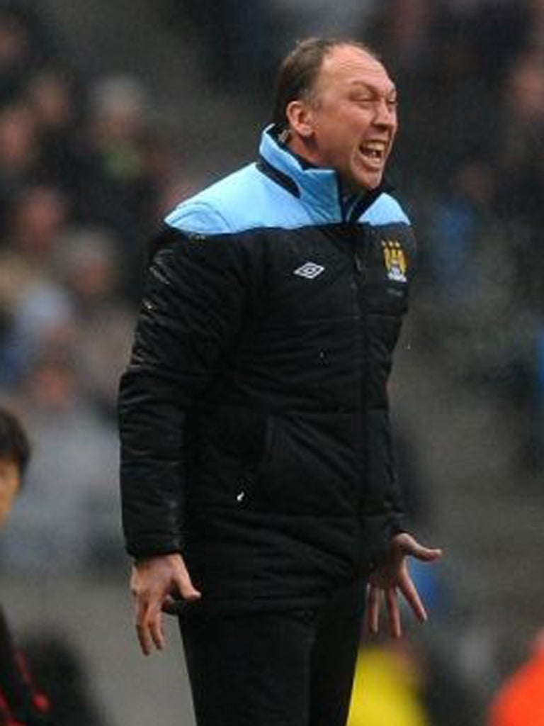 David Platt: Manchester City's assistant manager denied recent results had hit morale