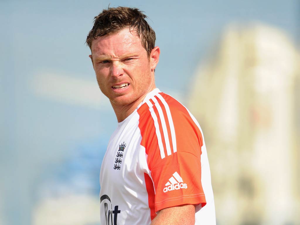 Ian Bell went for an X-ray on his wrist