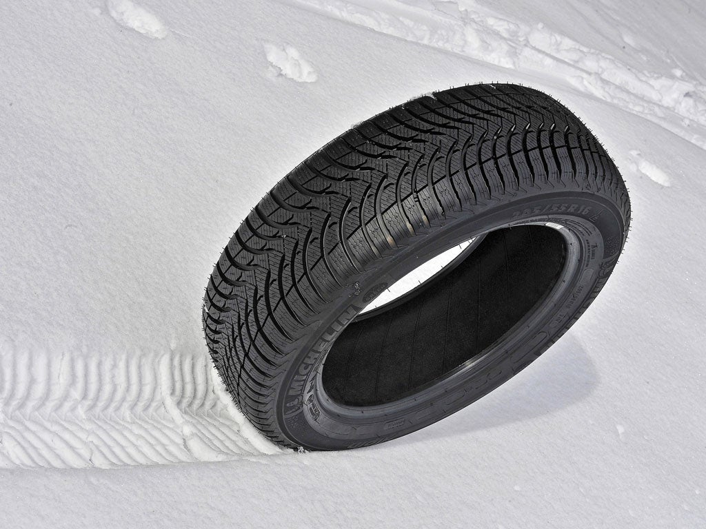 Michelin is reporting a substantial increase in sales of cold weather tyres