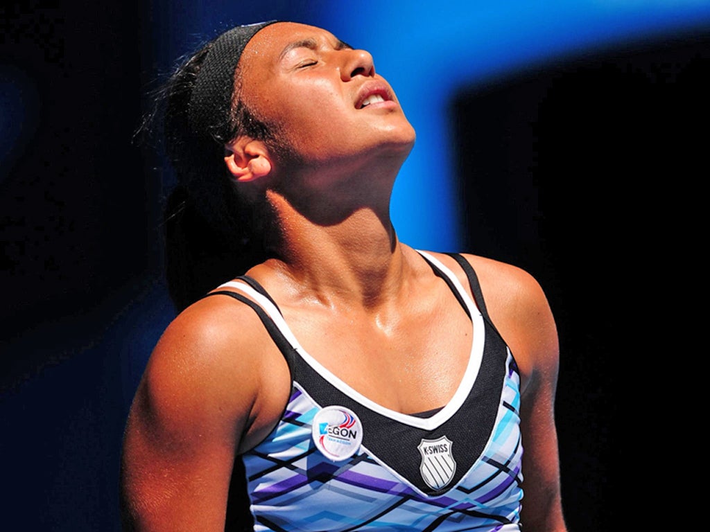 Heather Watson: Lost 6-1, 6-0