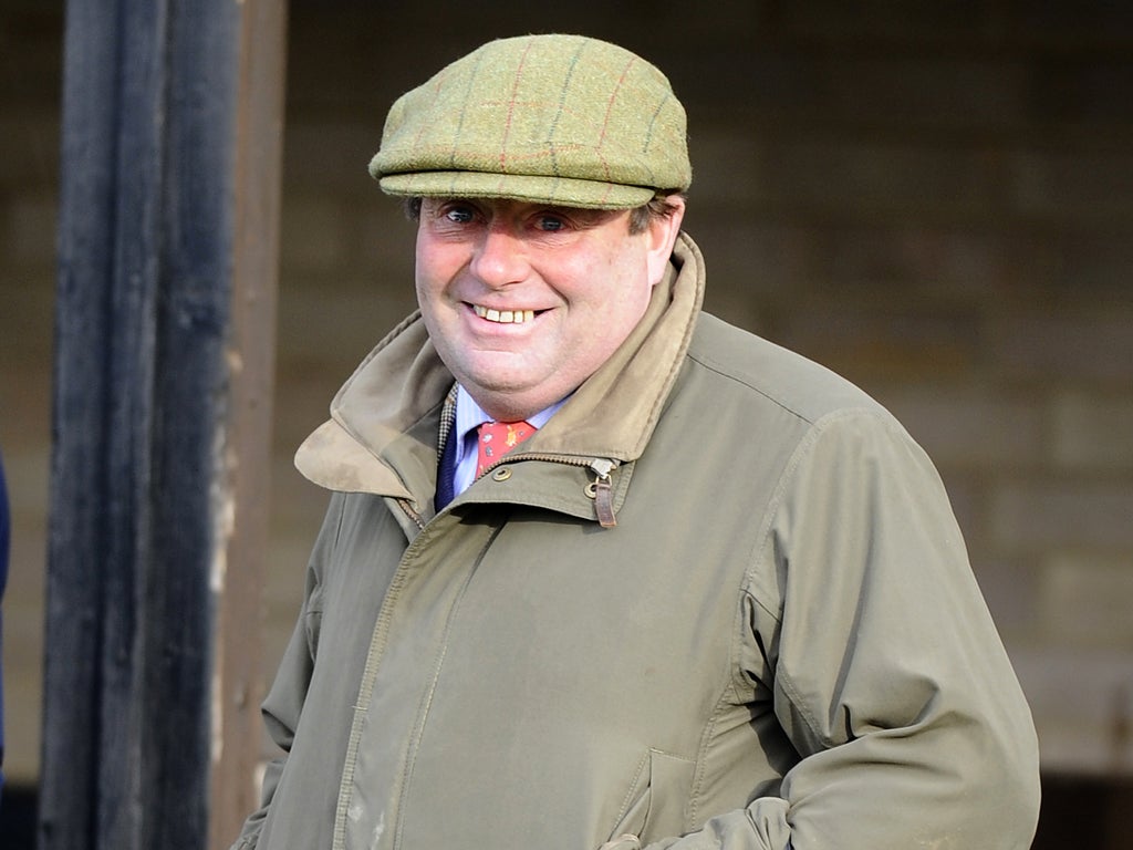 Nicky Henderson who has won two of the last three Champion Hurdles