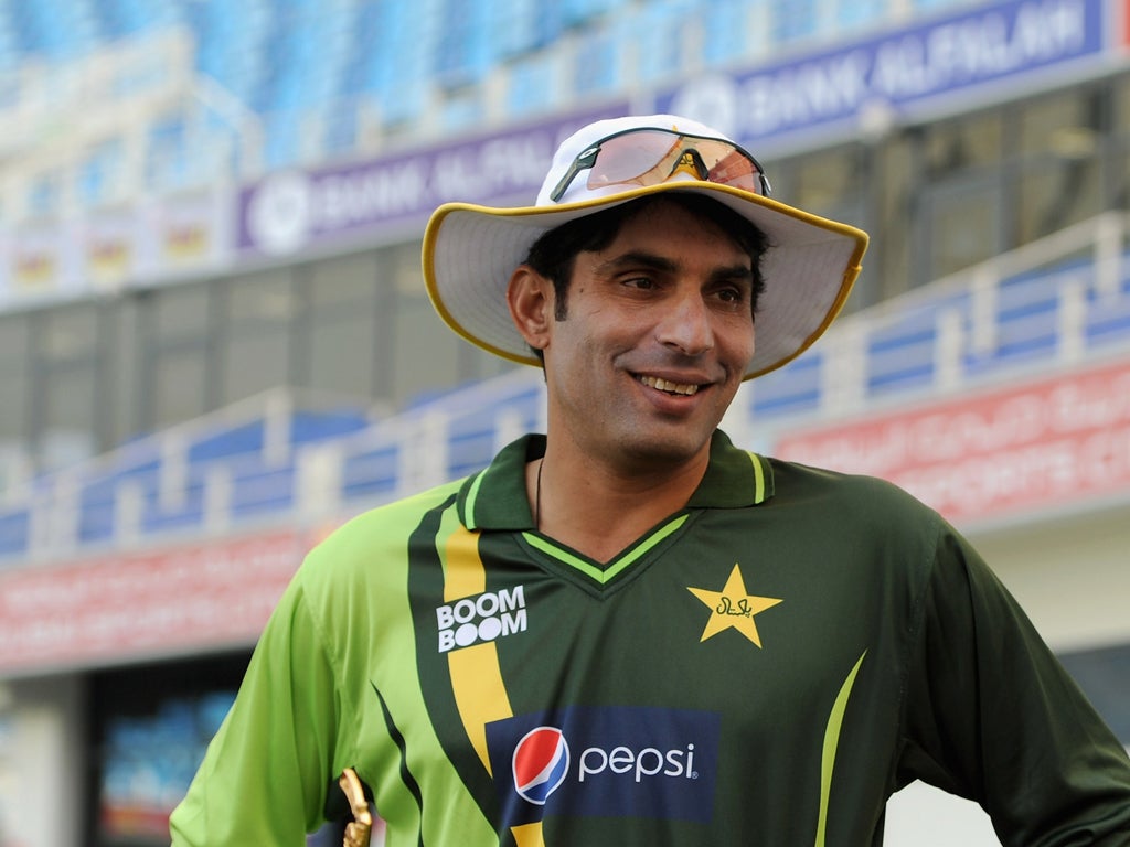 Misbah Ul-Haq: Pakistan's captain insists his team can rebuild its
image through positive cricket