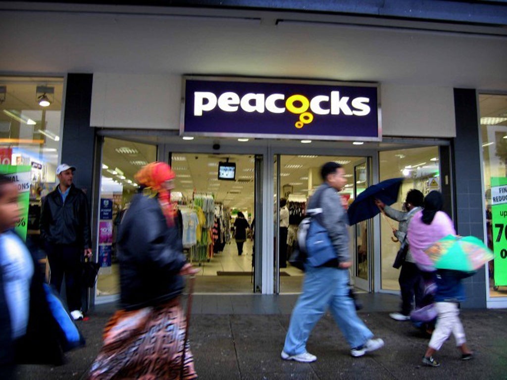 The firm had warned that a potential takeover of Peacocks had been threatened because of payment allegations