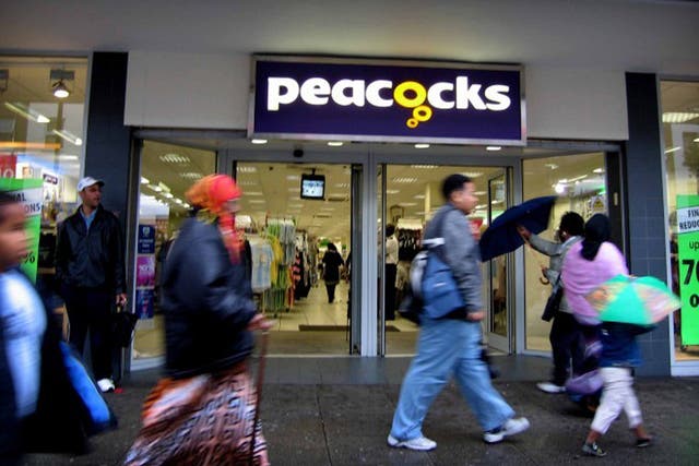 The firm had warned that a potential takeover of Peacocks had been threatened because of payment allegations