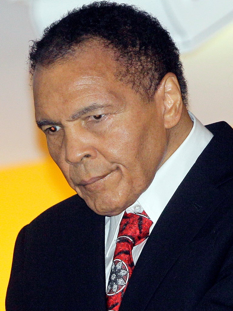 Muhammad Ali has been battling against Parkinson's for 18 years