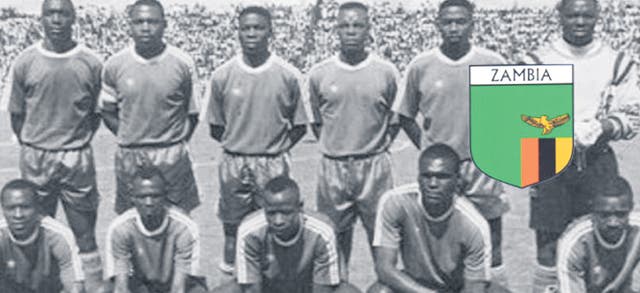 The 1993 Zambia side killed in the crash